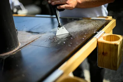 Spatule à vapeur en acier inoxydable